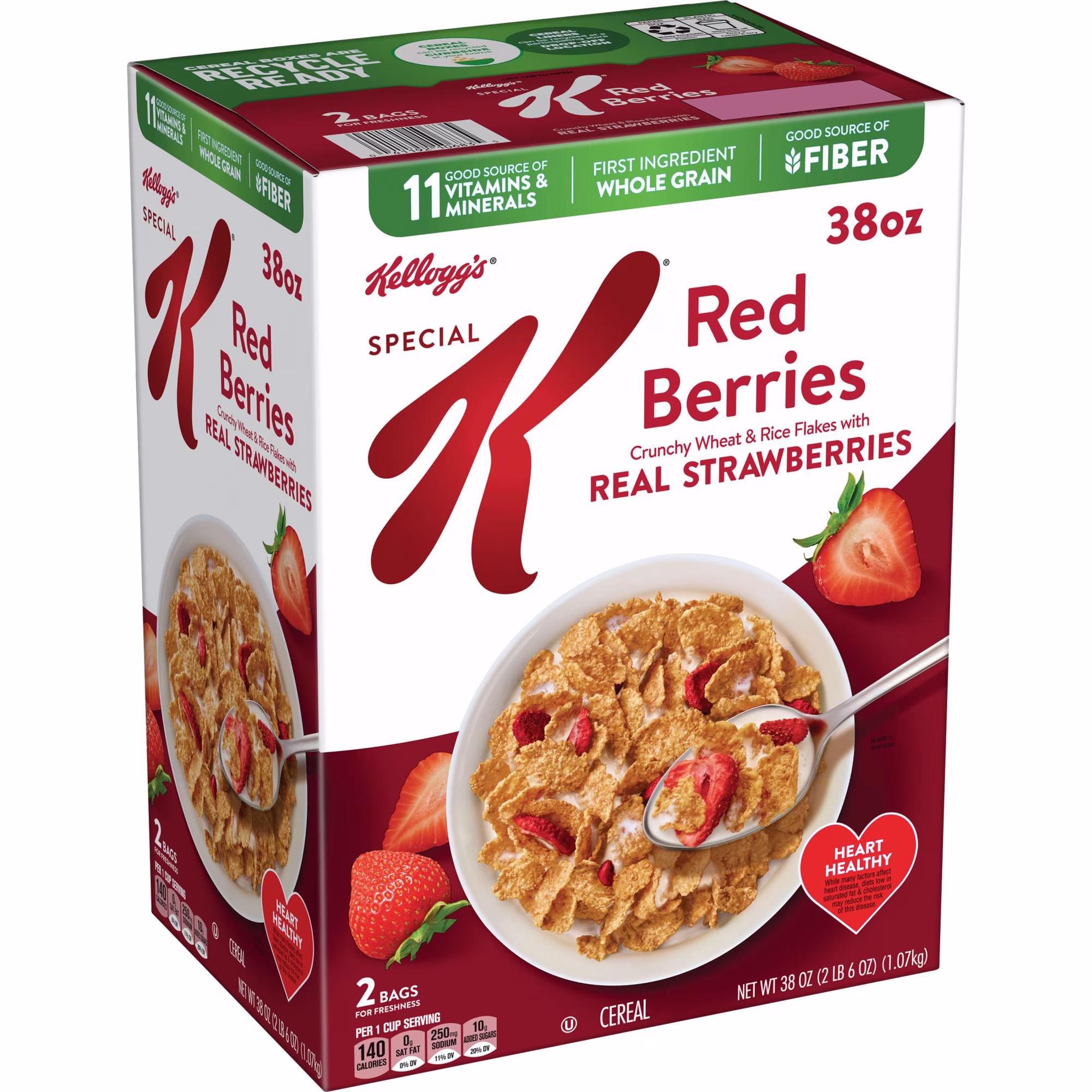 Special K Red Berries Cereal, 38 oz.