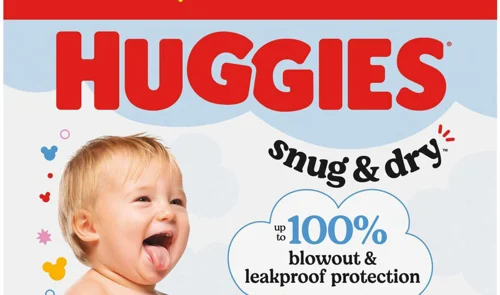 Huggies Snug & Dry Baby Diapers, Size 5, 186 Count