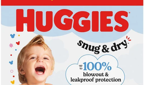 Huggies Snug & Dry Baby Diapers, Size 8, 114 Count