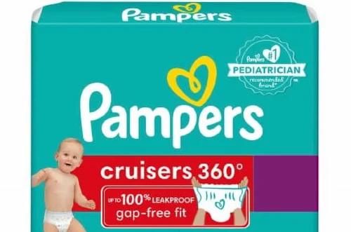 Pampers Cruisers 360° Pull-On Diapers, Size 6, 80 Count