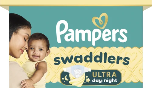 Pampers Swaddlers Ultra Diapers, Size 1, 210 Count