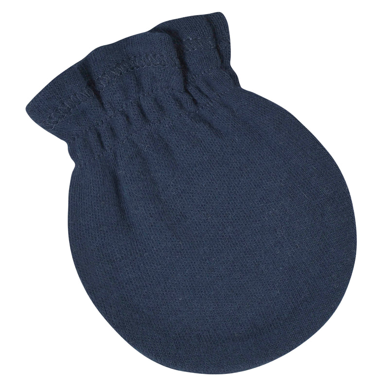 Gerber 8-Pack Baby Navy No Scratch Mittens photo 4