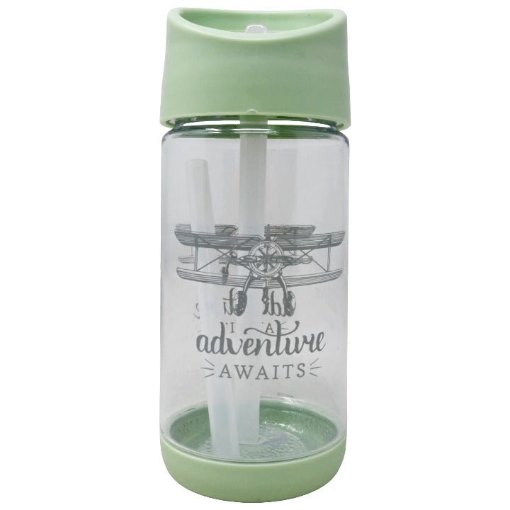 Zoey & Miles Kids Hydration Bottle (Flip Straw with Handle) photo 1
