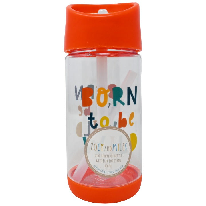 Zoey & Miles Kids Hydration Bottle (Flip Straw with Handle) photo 4