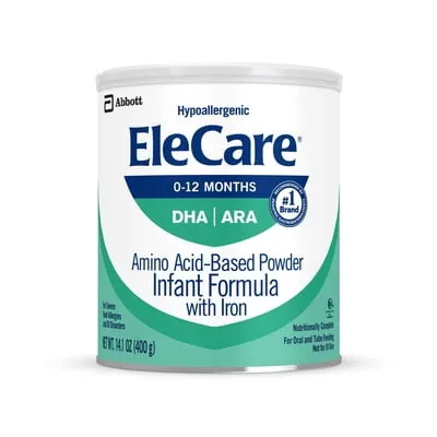 EleCare Hypoallergenic Amino Acid-Based Powder Infant Formula, 14.1 oz