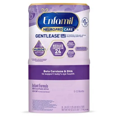 Enfamil NeuroProCare Gentlease Infant Formula, 20 oz., 2 pk.