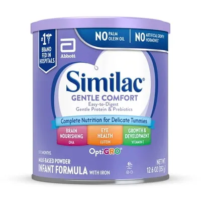 Similac Gentle Comfort Powder Baby Formula, 12.6-oz Can