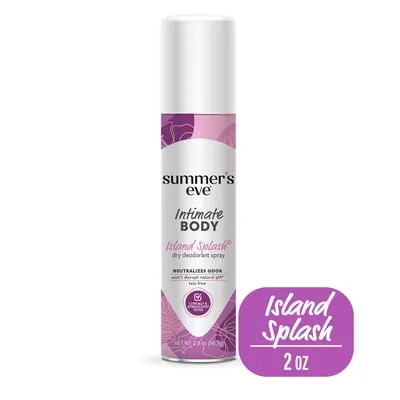 Summer’s Eve Island Splash Daily Refreshing Feminine Spray, 2 oz