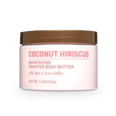 Nourishing Body Butter, Coconut Hibiscus, 11 oz