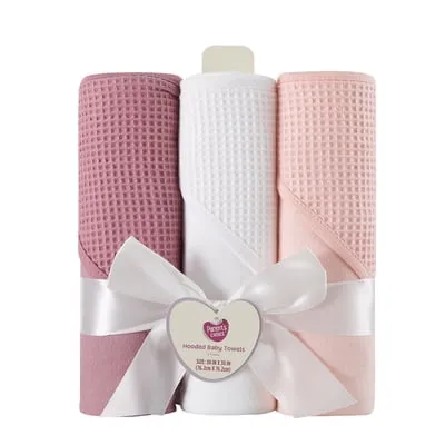 Parent's Choice Hooded Towels, 30 in x 30 in, 3 Pack