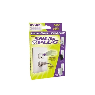 Snug Plug is a Safe and Easy to Use, Engineered Clip that Improves Electrical Connection and Eliminates the Frustration of Plugs Falling Out