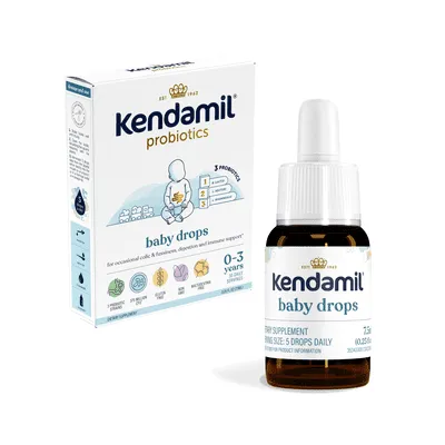 Kendamil Baby Probiotic Drops (0-3 years) - 0.25 fl oz