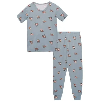 Modern Moments by Gerber Toddler Neutral Super Soft Pajama Set, 2-Piece, Sizes 12 Months-5T