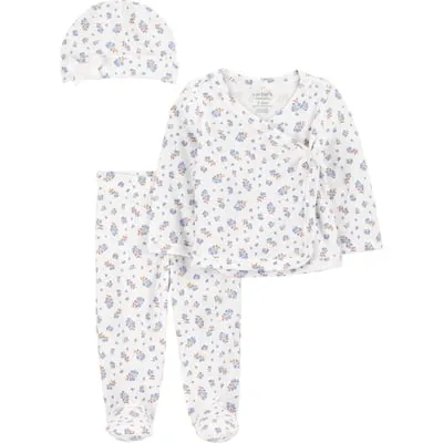 Carter's Child of Mine Baby Layette Outfit Set, 3-Piece, Sizes Preemie-6/9 Months