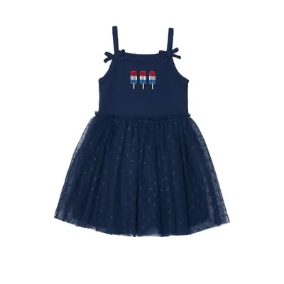 Way To Celebrate Toddler Girl Americana Tutu Dress, Sizes 12M-5T