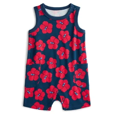 Wonder Nation Baby Boys Tank Romper, Sizes 0M-24M
