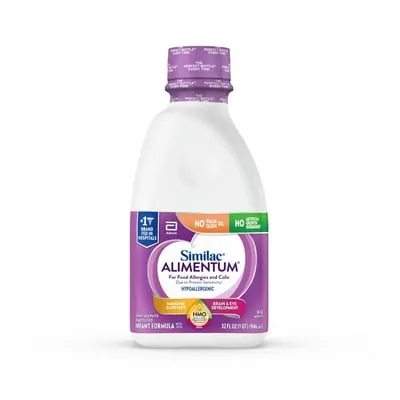 Similac Alimentum With 2'-FL HMO, Ready-to-Feed Baby Formula, 32-fl-oz Bottle