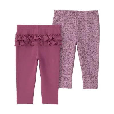 Carter's Child of Mine Baby Pants, 2-Pack, Preemie-12 Months