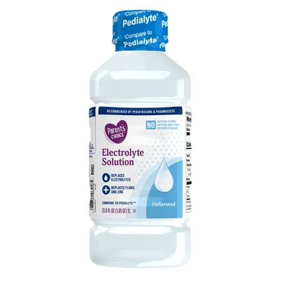 Parent’s Choice Pediatric Electrolyte Oral Solution, Unflavored, 33.8 fl oz