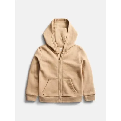 Wonder Nation Baby and Toddler Fleece Zip Up Hoodie, Sizes 0M-5T