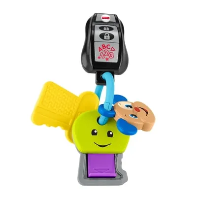 Fisher-Price Laugh & Learn Play & Go Keys Musical Learning Toy for Infant & Toddler