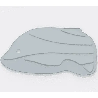 Jool Baby Bath Mat with Suction Cups – Blue – Non-Slip Rubber Mat for Kids