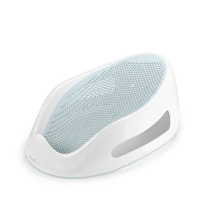 Angelcare Baby Bathtub Support Seat (Aqua), Ideal for Babies Less than 6 Months Old, 23 in Length