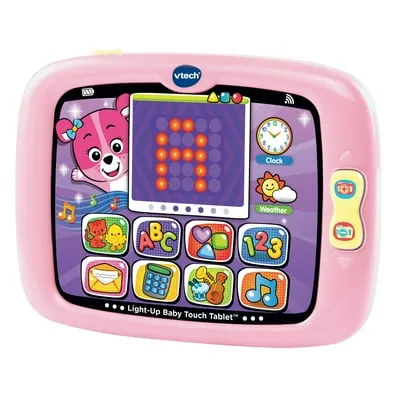 VTech Light-Up Baby Touch Tablet - Pink Baby and Toddler Toys