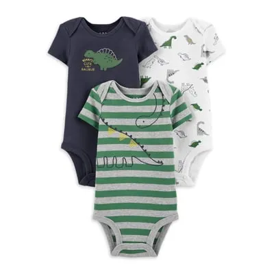 Carter's Child of Mine Baby Boy Bodysuits, 3 Pack, Preemie-24 Months