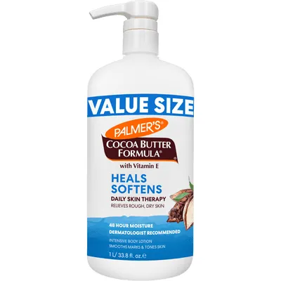 Palmer's Cocoa Butter Formula Daily Skin Therapy Body Lotion for Dry Skin, 33.8 fl. oz.