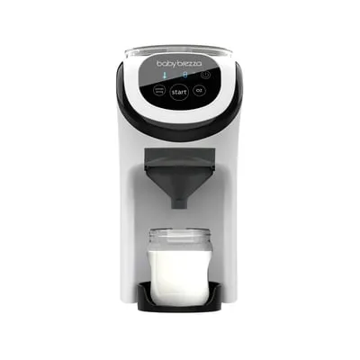 Baby Brezza Formula Pro Mini Portable Powder Mixing Formula Dispenser Machine for Travel, White