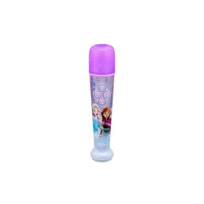 Disney Frozen Bluetooth Microphone with Built-in Music and Lights that Flash to the Music