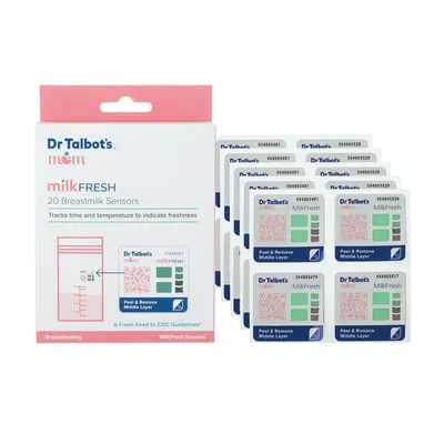 Dr. Talbot's Mom MilkFresh Breastmilk Freshness Sensors, 20 Count