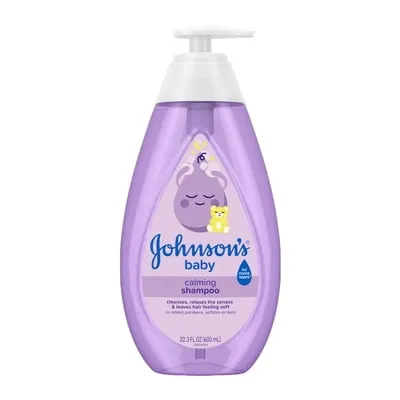 Johnson's Calming Wash Baby Shampoo & Soap with NaturalCalm Scent, 20.3 fl. oz