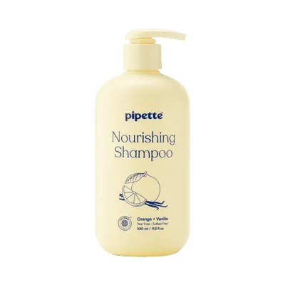 Pipette Daily Nourishing Kids Shampoo, Tear-Free for All Hair Types & Textures, 11.2 fl oz