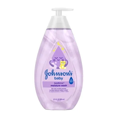Johnson's Baby Bedtime Baby Moisture Wash with Soothing Aromas, 27.1 fl. oz