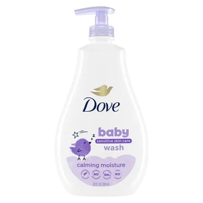 Baby Dove Sensitive Skin Care Baby Wash Calming Moisture, 20 fl oz