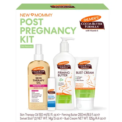 Palmer's Cocoa Butter Pregnancy Recovery Kit for Firming, Stretch Marks, and Scars