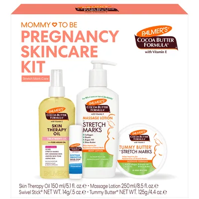 Palmer's Cocoa Butter Pre-Natal Care Kit for Stretch Marks, Scars, and Dry Skin Relief