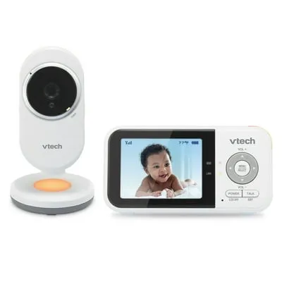 VTech VM3254 Video Baby Monitor with 2.8 inch Display and Pan & Tilt Camera