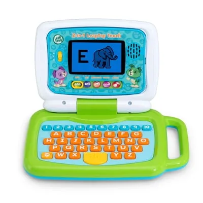 LeapFrog 2-in-1 LeapTop Touch Learning Laptop for Kids - Electronic Educational Toy